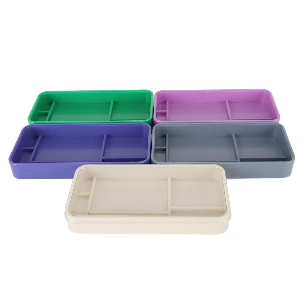 Watch Parts Storage Box 5 Layers Stackable Dust Prevention Rectangular Watch Repair Tool Organizer