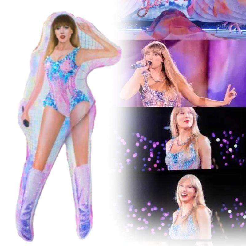 Elegant Taylor Swift Themed Aluminum Foil Balloon For Parties And Celebrations
