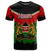 3D Kenya National IndependenceDay Printed T Shirt The Republic-of Kenya Emblem Falg Graphic Short Sleeves Vintage Tee Shirts Top