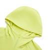 Li-Ning Comfortable Casual Water-Resistant Three-Dimensional Cut Fleece Lined Hooded Zipper Windbreaker Men Outerwear Yellow Green AFDU089-9
