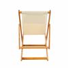 Chilienne Pliante Inclinable En Bois De Peuplier Chili Beige Mobilier Raineau