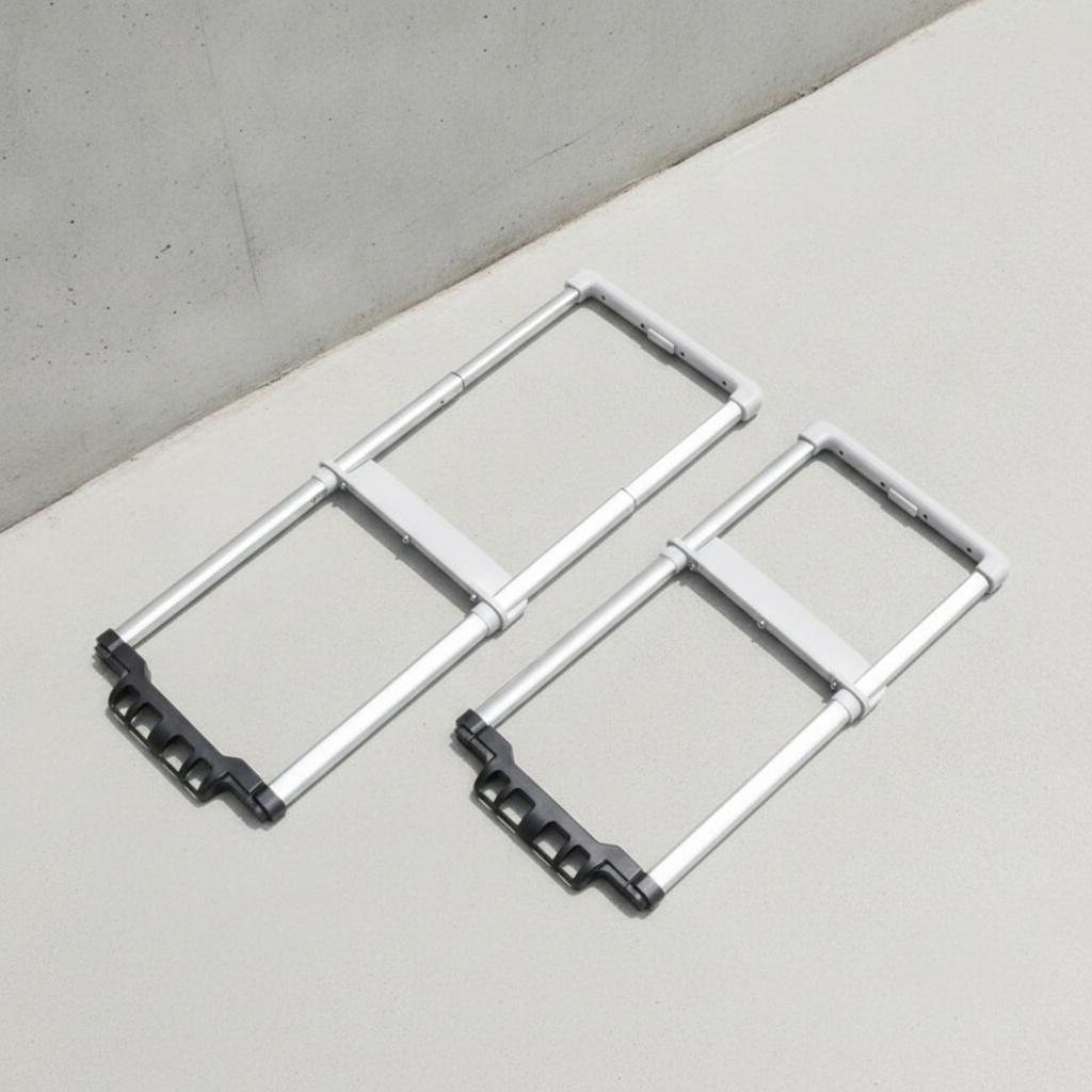 Luggage Pull Rod Assembly Lightweight Suitcase Handle Replacement Sturdy
