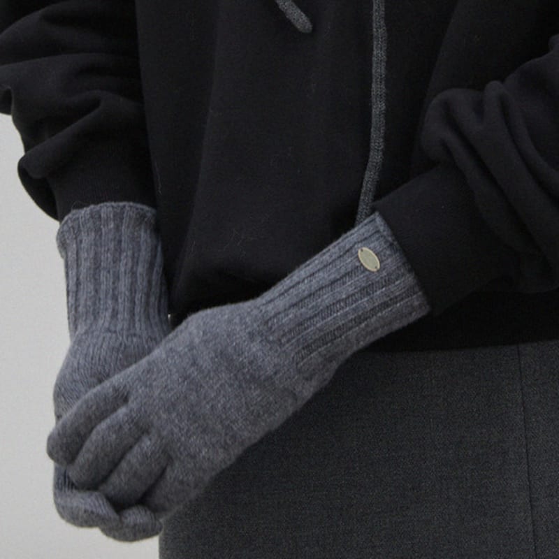 LE STUDIO SIMPLE wool GLOVES 3 COLOR