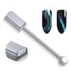 Double Headed Nail Art Magnet Stick Cat Eyes Magnet for Nail Gel Polish 3d Line Strip Effect Strong Magnetic Pen Tools