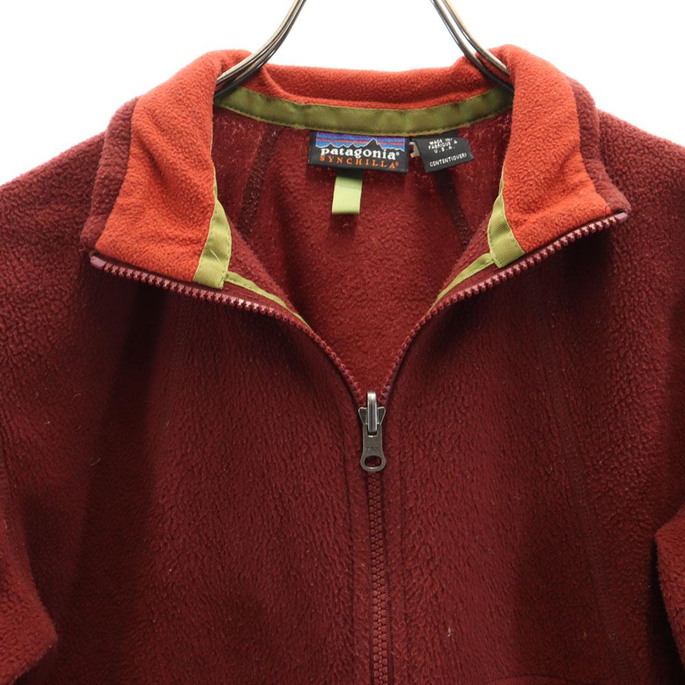 Patagonia 25270 Long Sleeve Fleece Jacket S Red Series Outdoors Men's Used