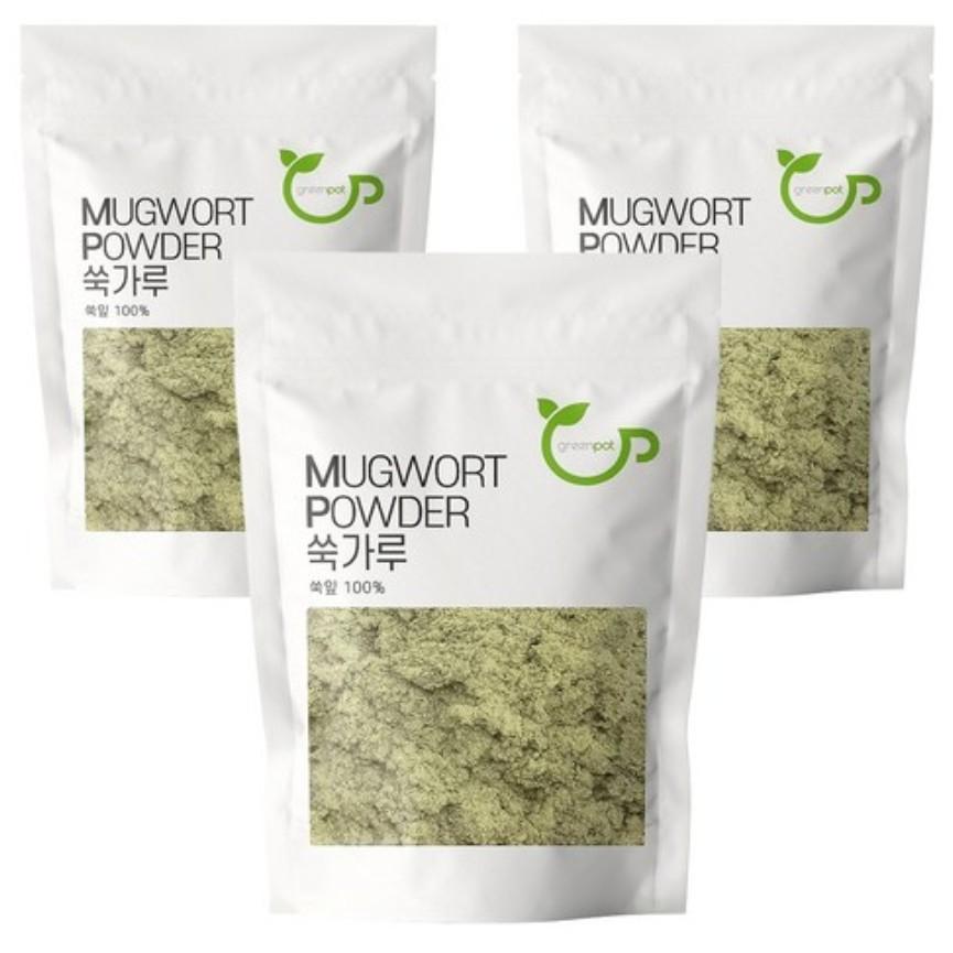Green pot mugwort powder, 300g