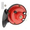 1pcs 12V Air Horn for Car Snail Electric Air Horn Marine Boat Loud Alarm Kit Boat Motorcycle Dual Tone Car Horn Loud Universal