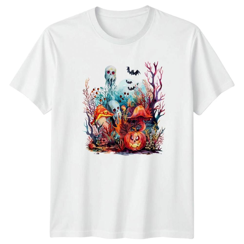 Spooky Underwater Halloween TShirt Gift For Him And Her S