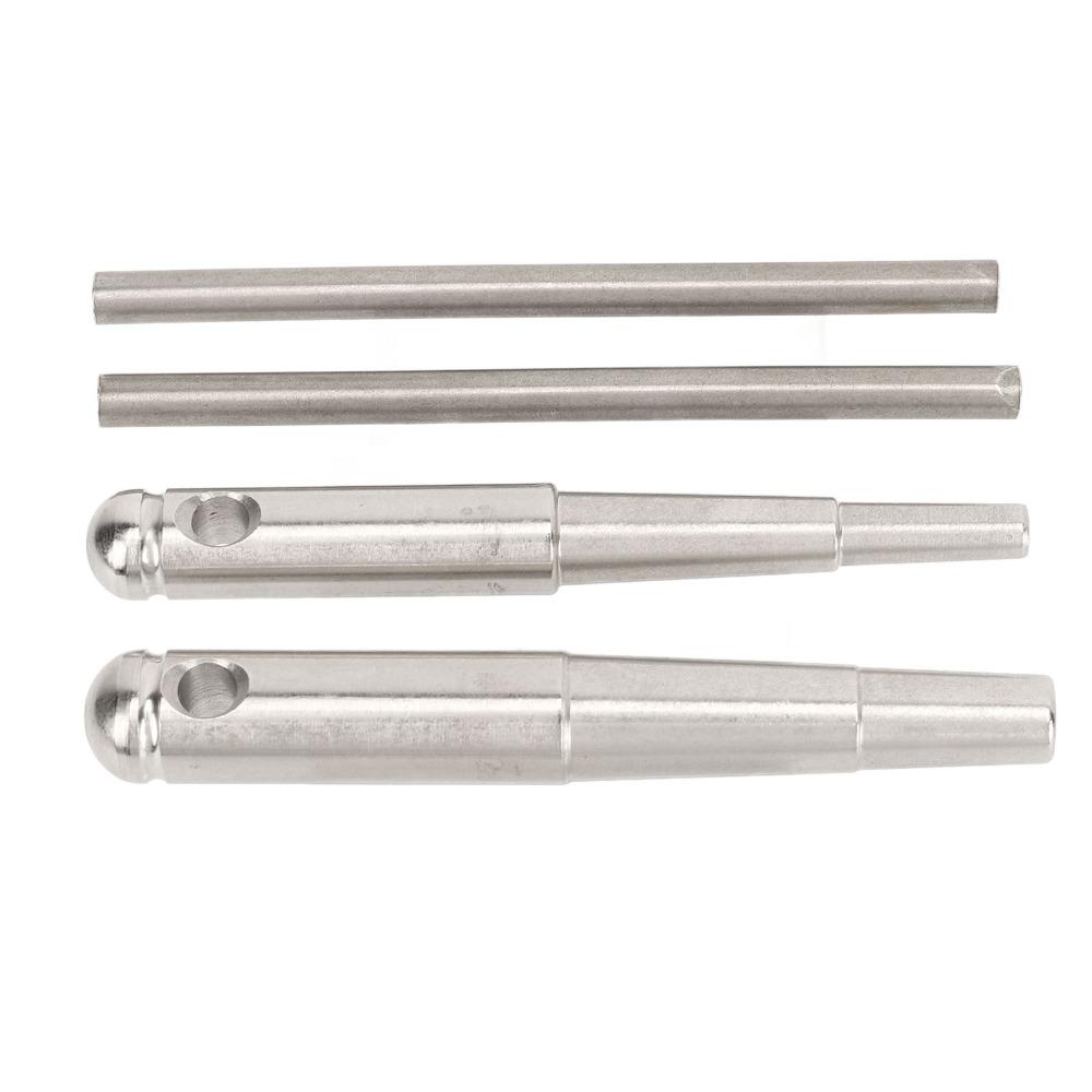 2PCS Silver Tap Wrench Metal Material Wind Instrument Repair Tool Trumpet Wrench For Trumpet
