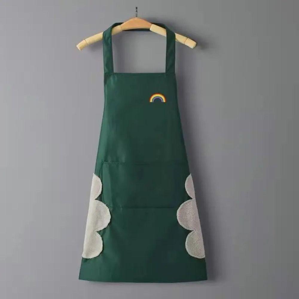 Oilproof Kitchen Smock PVC Catering Waiter Work Clothes New Apron