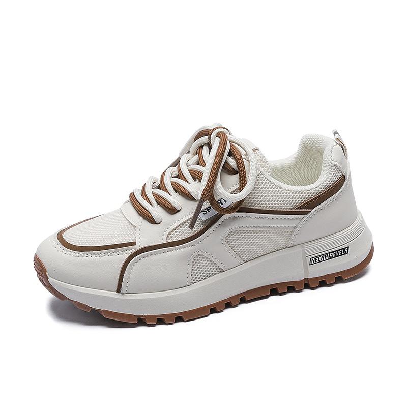 2025 Popular Autumn Lightweight Soft-soled Casual Shoes Outdoor Running Sports Shoes Student Mesh Breathable Women's Shoes