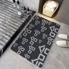 Modern Minimalist Diatomaceous Earth Bath Mat Non-Slip Absorbent Floor Bathroom Shower Area