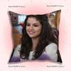 S-Selenas G-Gomez Pillowcase Pillowslip Cushion Plush Boys Girls Cartoon Anime Kawaii Decoration Kids Birthday Cute Gifts