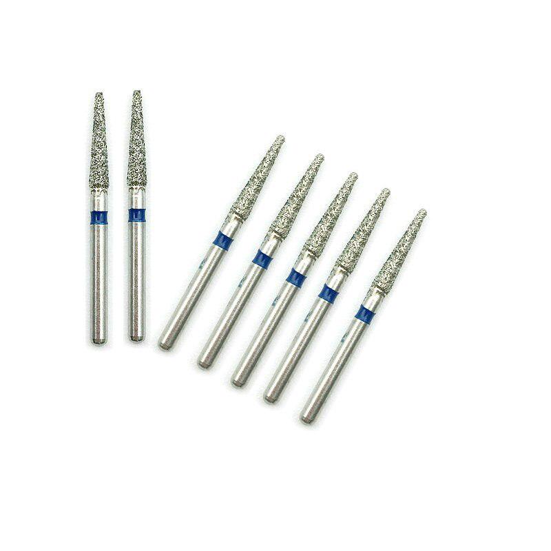 10 buc/cutie Diamond FG Freze de mare viteză pentru lustruire Netezire Freze dentare Instrument pentru dentist TF-56