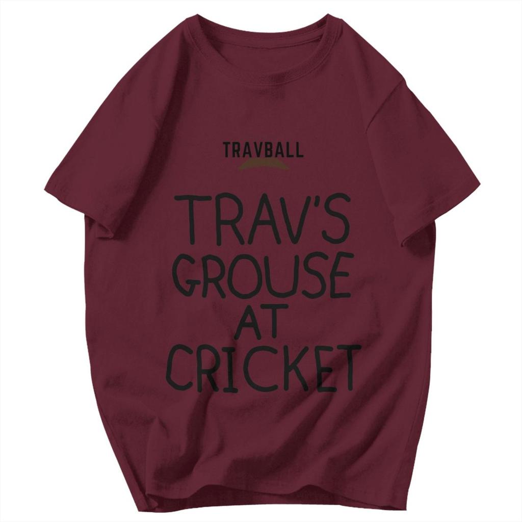 Men T Shirt Travball Travis Head Funny Summer Y2K Graphic Crewneck Unisex Clothes T Shirts