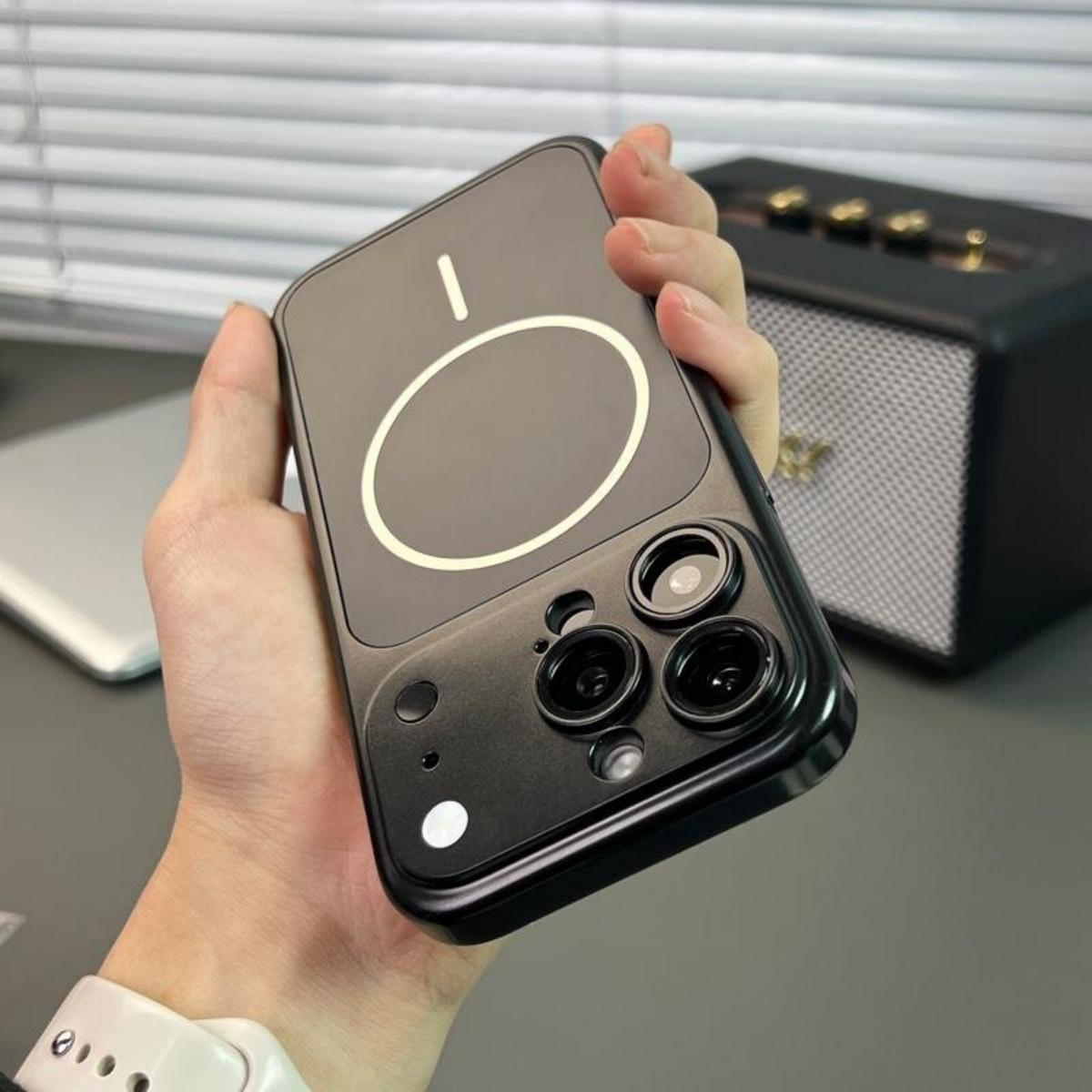 

AG Matte For Magsafe Magnetic Slim Phone Case For iPhone 17 16 15 14 13 Pro Max Instantly Turn 17 Camera Protect Cover iPhone 15 Pro Max