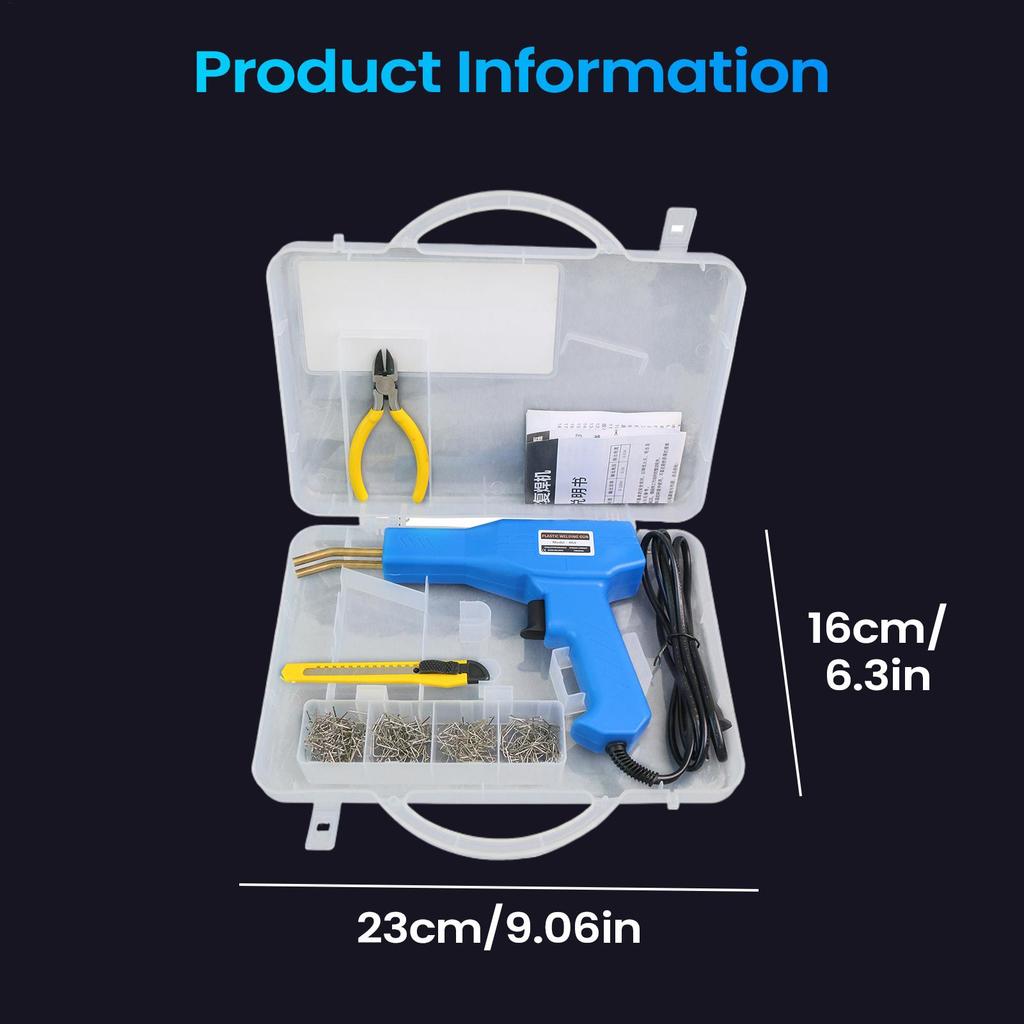 Portable Car Bumper Repair Kit Auto Body Restore Tools Crack Broken Hard Fixing Shop Home ATV Kayak Board Dash Car Accessories