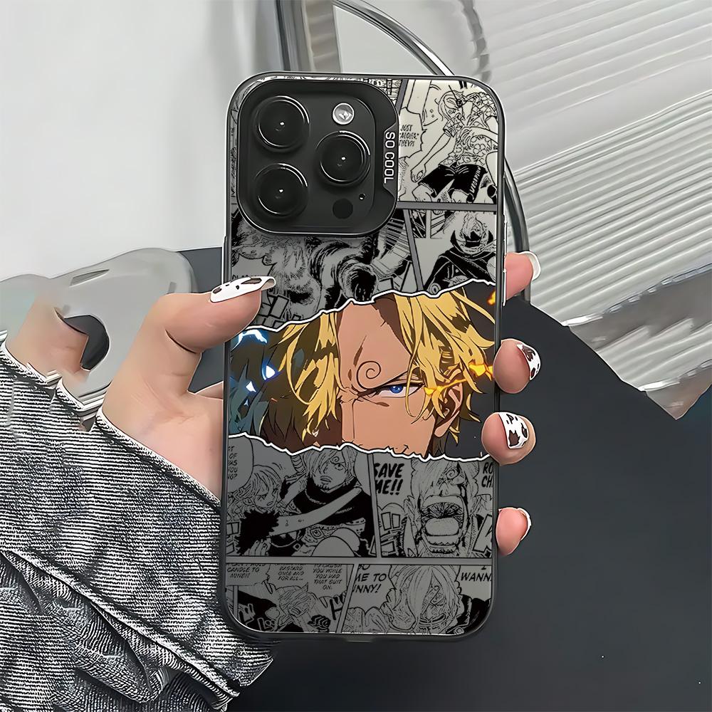 ONES PIECES Luffys Phone Case For iPhone 17 17e 16e 16 15 14 13 12 11 mini Pro Max X XR XSMAX 8 7 Air Plus Anti Fall Matte
