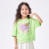 B. Duck Little Yellow Duck Children's Clothing Girls' Simple, Loose and Comfortable T-shirt