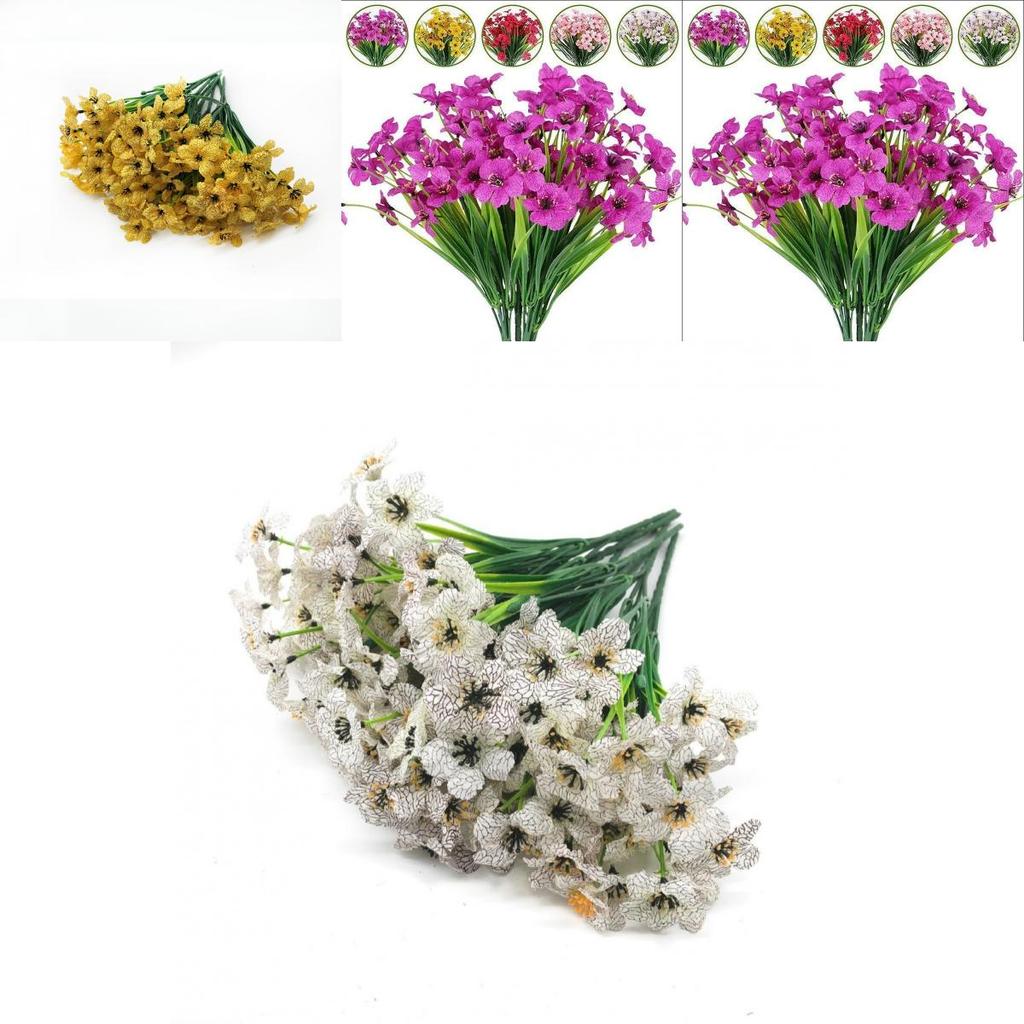 Silk And Plastic Floral Decor For Wedding Outdoor And Home Decoration Projects