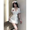 Sexy nurse outfit lingerie deep seduction hot cosplay bed pure lust uniform suit woman
