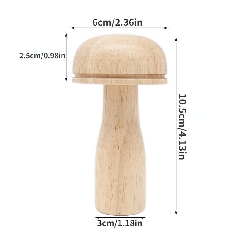 

Деревянный гриб для штопки своими руками, инструмент для лоскутного шитья, штаны, одежда, носки, ткачество, ремесла, игольница, нитки, швейные принадлежности жёлтый