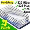 1-4Pcs Tempered Glass Screen Protectors for Samsung Galaxy S26 Plus 9H Tempered Glass HD Protective Film for Galaxy S26 Ultra