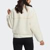 adidas Neo Advantage Sports Fleece Jacket Women Outerwear Off-White HG9034