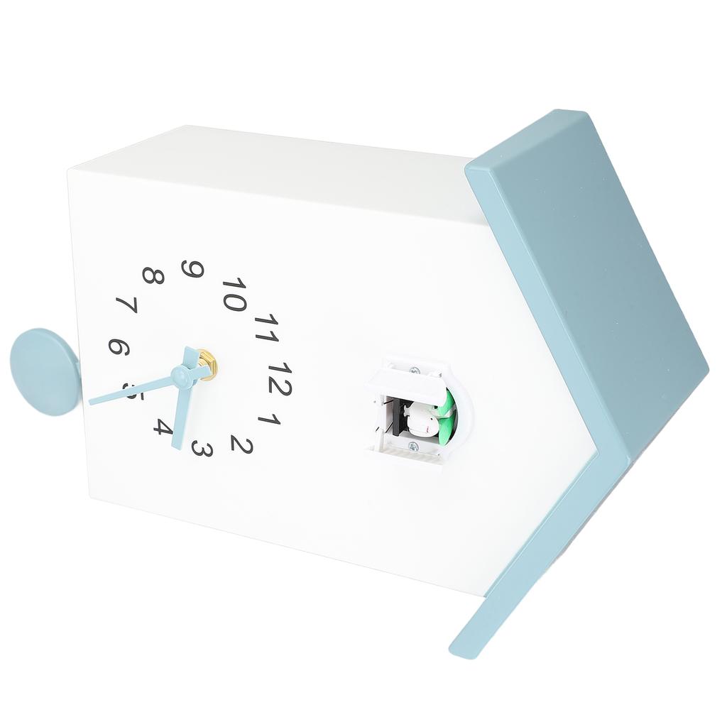 Bird House Wall Clock Bird Voice Call Stylish Decorative Wall Clock for Bedroom Living Room