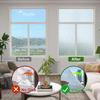 Removable Glass Window Film Static Cling Window Stickers New Window Privacy Film  Glass Windows