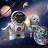 Pet Clothes Astronaut Style Fully Wrap Hat Breathable Dogs Cats Space Explore Adventure Costume for Party