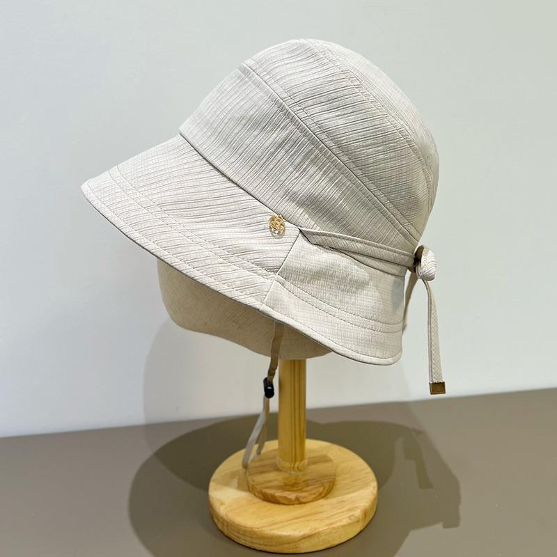 Eleganter Fischerhut mit Schleife für Damen Sommer Sonnenschutz und Sonnenhut Outdoor Atmungsaktiv