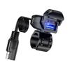 Universal Motorcycle Handlebar Phone Chargers Waterproof Design 18W USB Fast Charging for Smartphones
