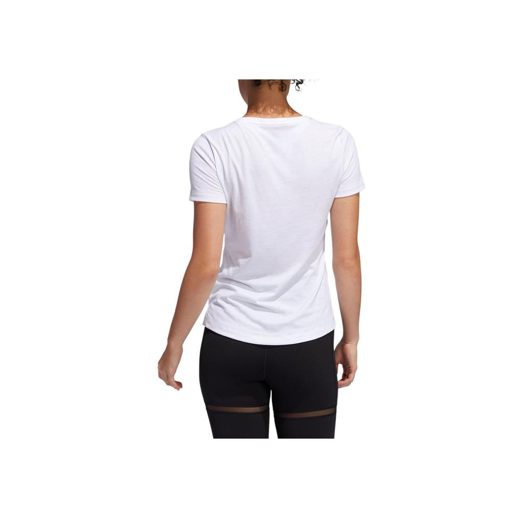 Adidas Prime Solid Slim Fit Crew Neck Short Sleeve T-Shirt Women Tops White Black FL8784