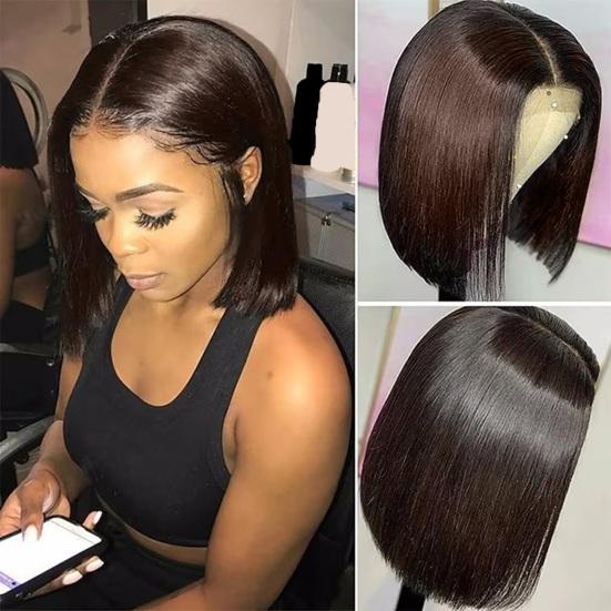 Women Boboo Wigs Natural Look High Temperature Silk Shawl Length Hair Wigs Long-Lasting Wear Fashion Fluffy Centre-Parted Wig Headgear Hair Product
