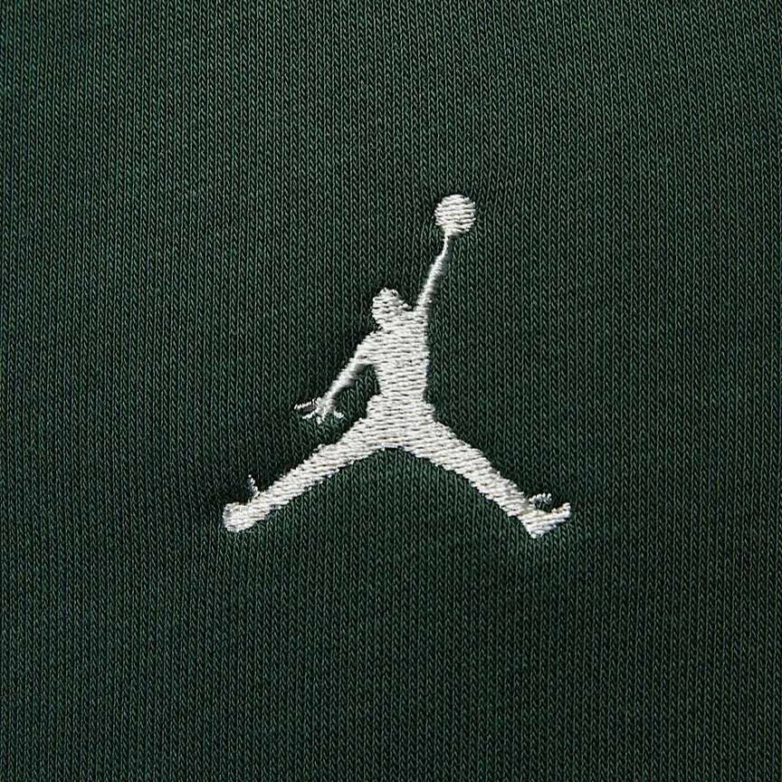 Jordan Brooklyn Fleece Oversized Smooth Soft Loose Comfortable Fleece Hoodie Men Hoodies Fir-Green Sail IB7232-323