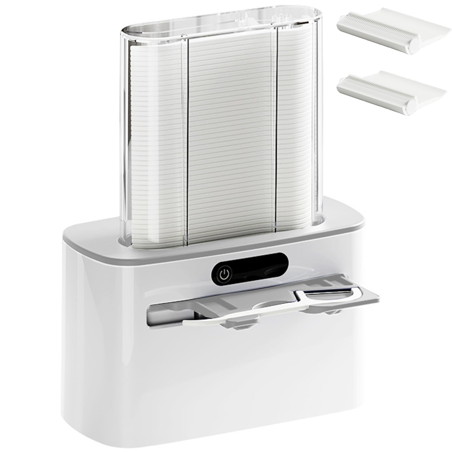 

UJHOSLD Smart Detection Dental Floss Storage Electric Floss Automatic Dental Floss Storage Precisely Dispenses One Floss at a Easy to Use and
