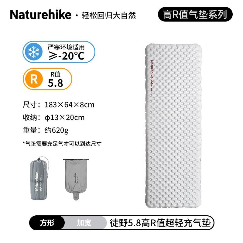 Naturehike Ultralight High R-Value Inflatable Camping Sleeping Pad