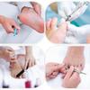 Professional Manicure Foot Scrubber Nail Tools Supplies Set, Foot Exfoliator Scrub Callus Cuticle
