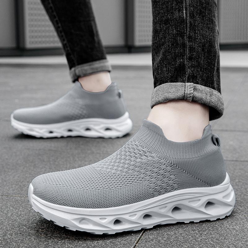 2025Summer Breathable Comfortable High-Quality Casual Shoes Wide Foot Shoes Youth Sports Shoes Four Colors36-46