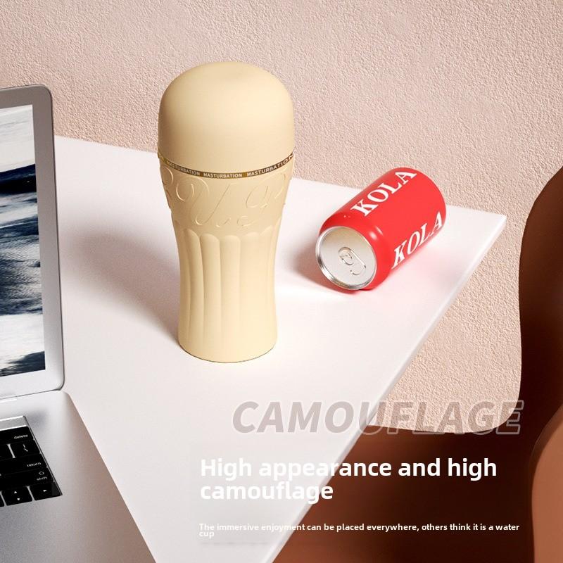 Airplane Cup Male Masturbator Penis Trainer Inverted Mold New Sucking Cunnilingus Erotic Sex Toys