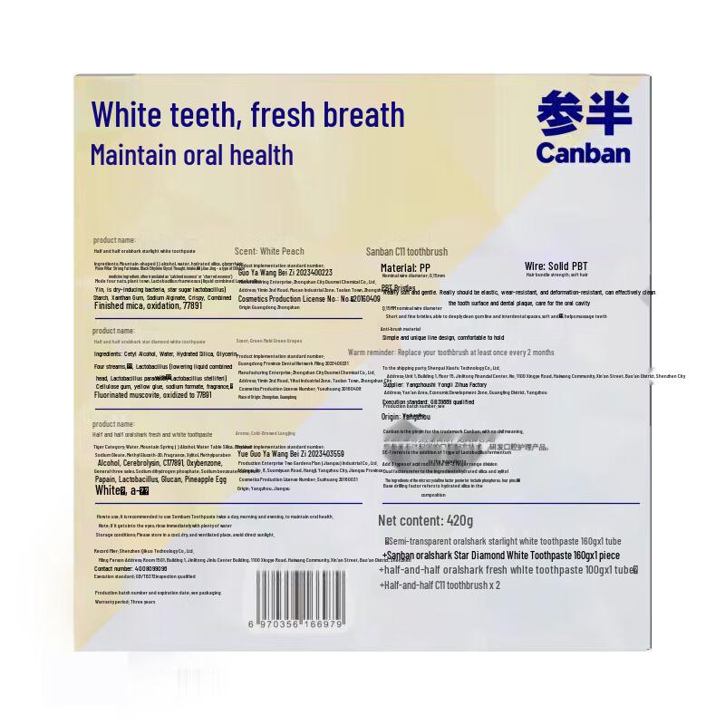 Sanban Fresh Breath Oral Care Family Set