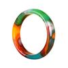 Xinjiang Colored Jade Bracelet Natural Chicken Blood Red Jade Bracelet Women's Bracelet