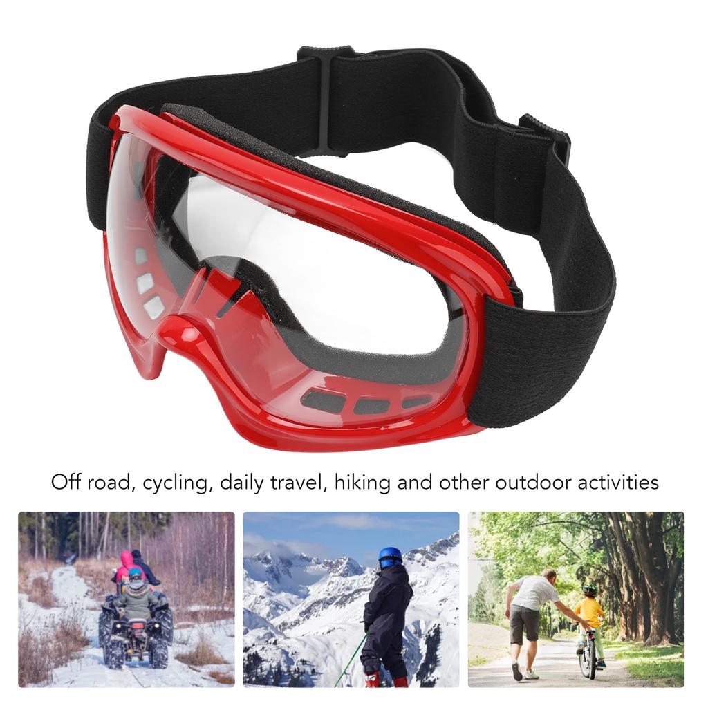 Kids Dirt Bike Goggles Resistance UV Motorcycle Goggles for Outdoor Cycling Ski ATV Off Road Racing