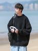 Trendy Loose Knit Sweaters: Round Neck, Winter Style for Students or Couples, Korean Fashion.
