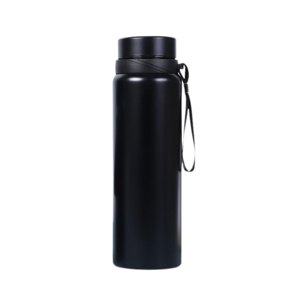 

Large Capacity Vacuum Flasks 800/1000ml Thermos Cup Drinkware Insulated Bottle Sport 800ml чёрный