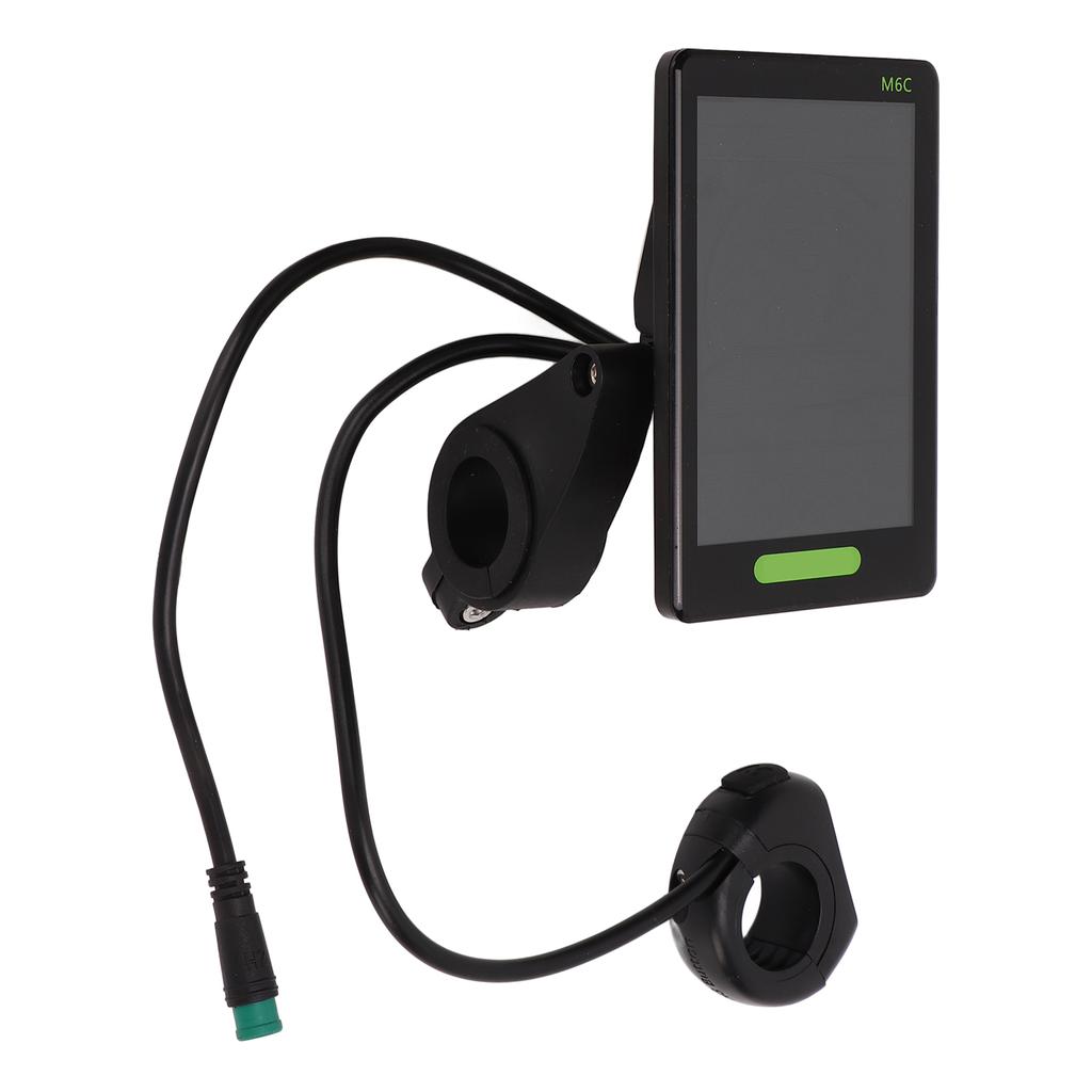 Electric Bicycle Display Meter Large Screen M6C LCD Scooter Display Control Panel With Waterproof
