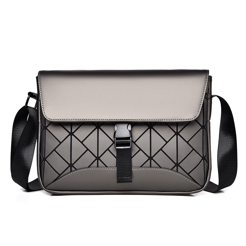 Men's Crossbody Bag Commuter Shoulder Bag Colorful Large Capacity Chest Bag