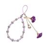 Phone Case Hanging Cord Mobile Phone Lanyard Keychain Wrist Rope Flower Pendant Anti-lost Lanyard