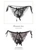 Seductive Japanese Lace Open Crotch Panties Set